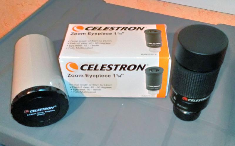 Oculaire Zoom Celestron 8-24mm