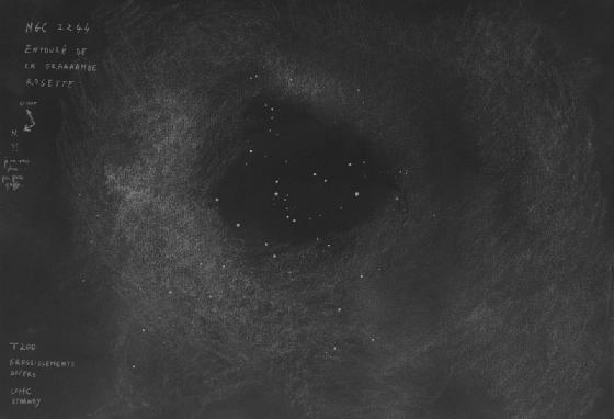 NGC 2244 entouré de la rOOOOOsette NGC 2244 entouré de la rOOOOOsette