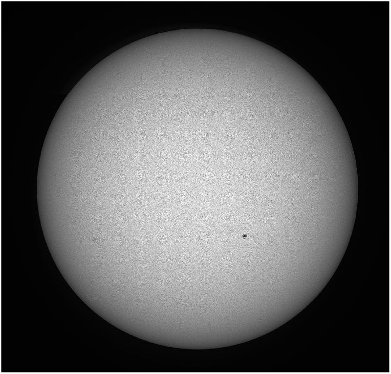 Soleil LB noir et blanc