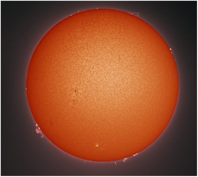 Soleil H-Alpha du 28.03.2017