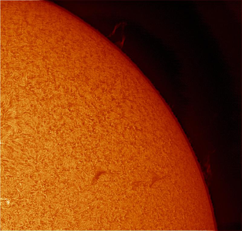 Soleil H-Alpha du 05.04.2017