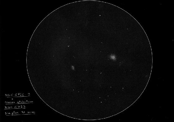 NGC6726 et NGC 6729