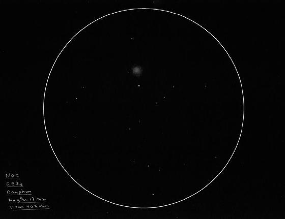 NGC6934 amas globulaire du dauphin
