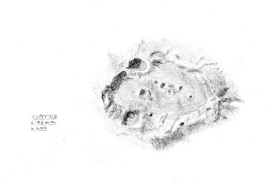 clavius à 400X