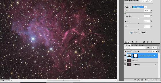 Correction selective