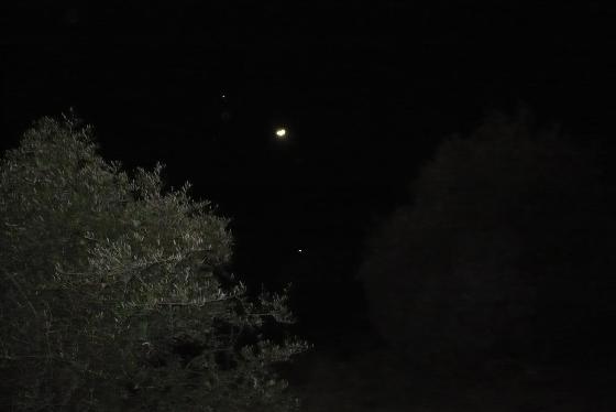 la lune, vénus,Jupi la lune, vénus,Jupi
