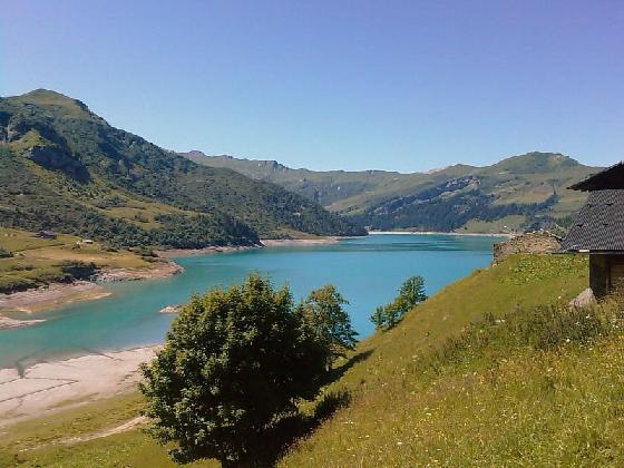 Le lac de Roselend