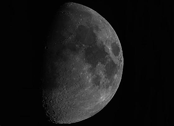 la lune le 27 octobre 2009
