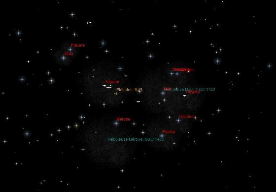 les pleiades détail