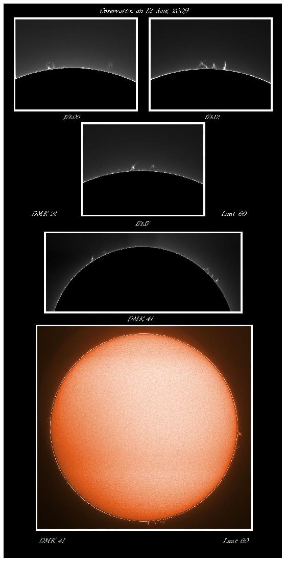 observation Solaire du 12 aout