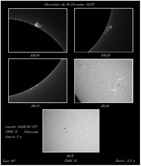 Observation Solaire du 14 Décembre Observation Solaire du 14 Décembre
