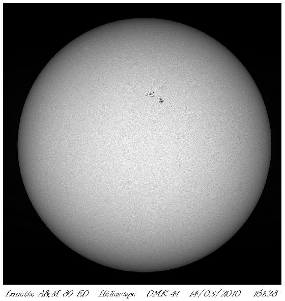 Hélioscope 14 Mars