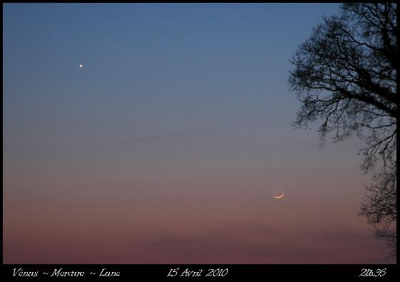 Venus-Mercure-Lune 15-04