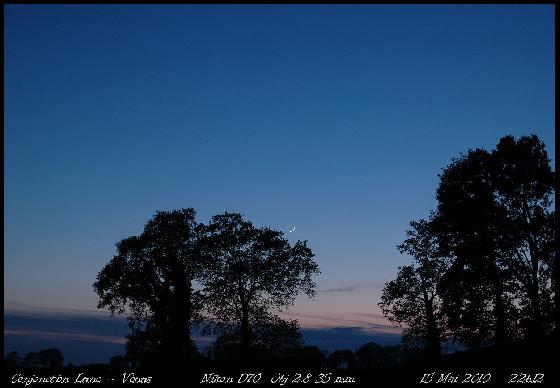 Lune Vénus 15 Mai Lune Vénus 15 Mai