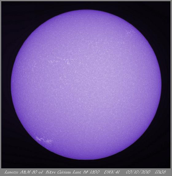 Calcium du 9 Octobre