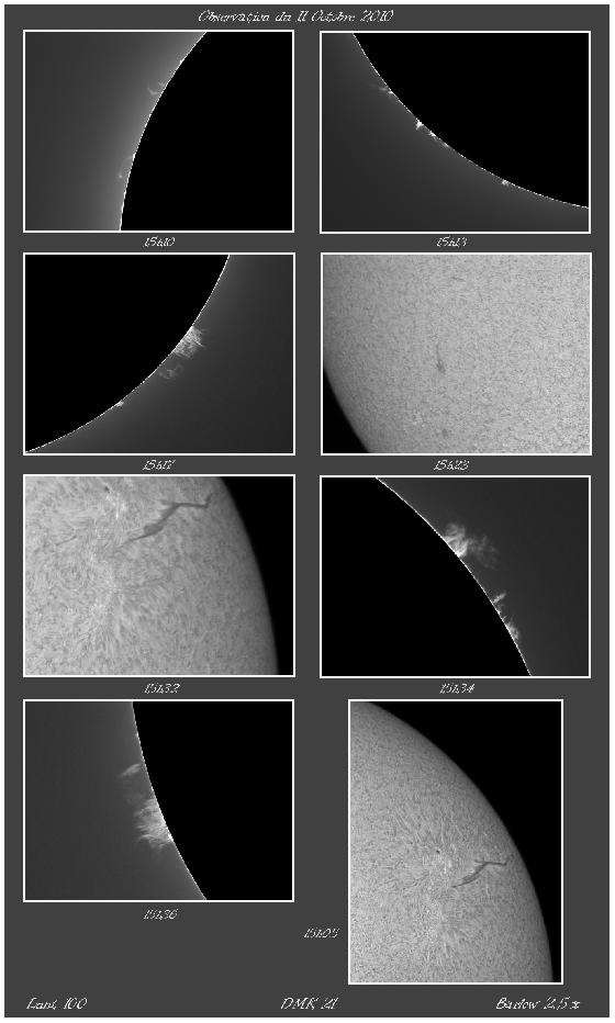 Observation du 11 octobre
