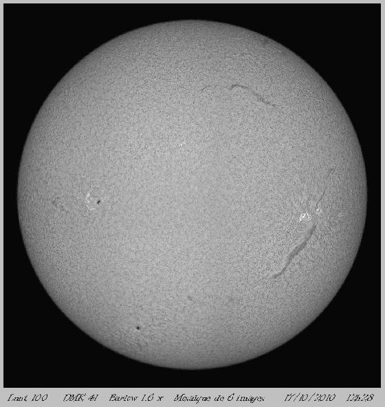 h-alpha 17 Octobre -petite image