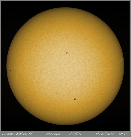 Disque helio du 20-10