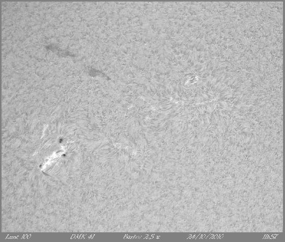 AR 11117  H-alpha