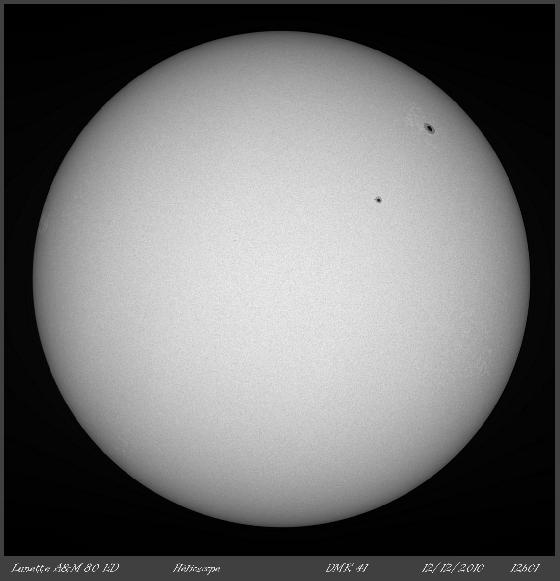 Hélioscope du 12 Décembre Hélioscope du 12 Décembre