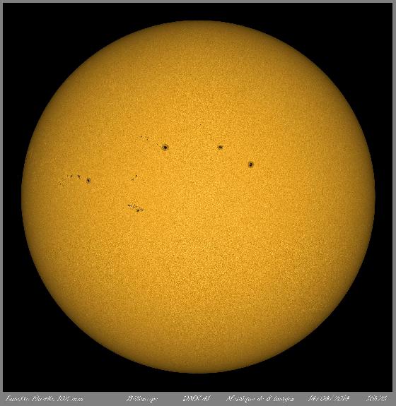 Disque helioscope du 14 Avril 2014