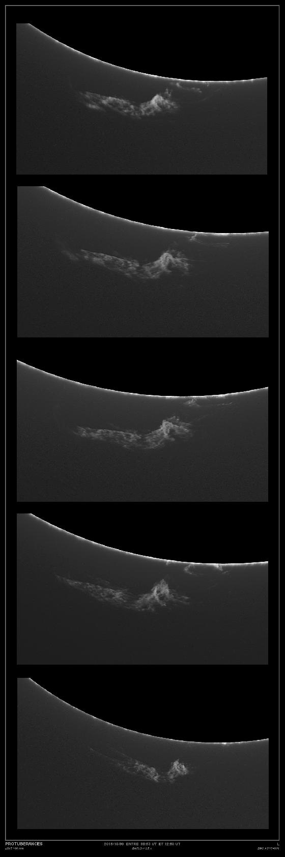 Observation du 9 Octobre 2015 Protus Observation du 9 Octobre 2015 Protus
