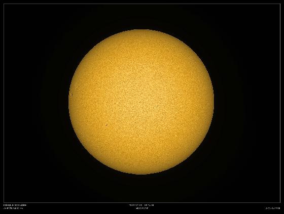 Disque helioscope du 13 Décembre Disque helioscope du 13 Décembre