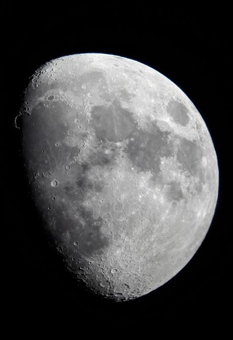 Lune au smartphone - Dobson 254 mm