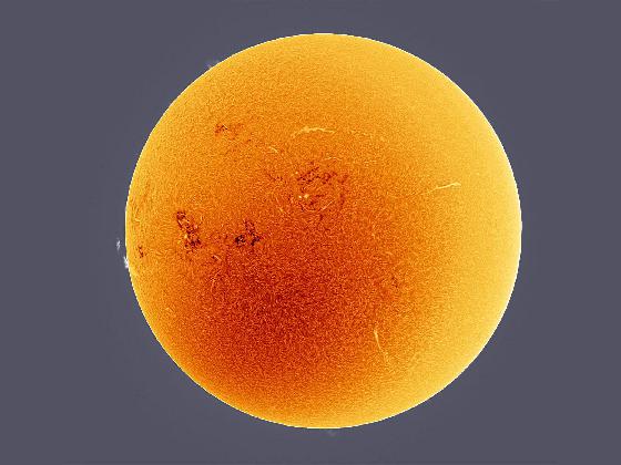 Sun Negatif-170% H-alpha 16/12/13