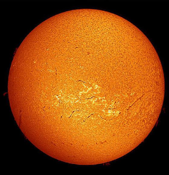 Soleil H-alpha du 26/01/14