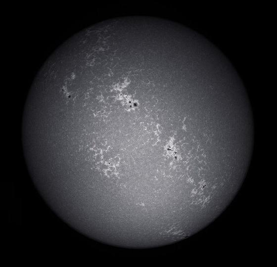 Soleil du 24/03/14 Calcium