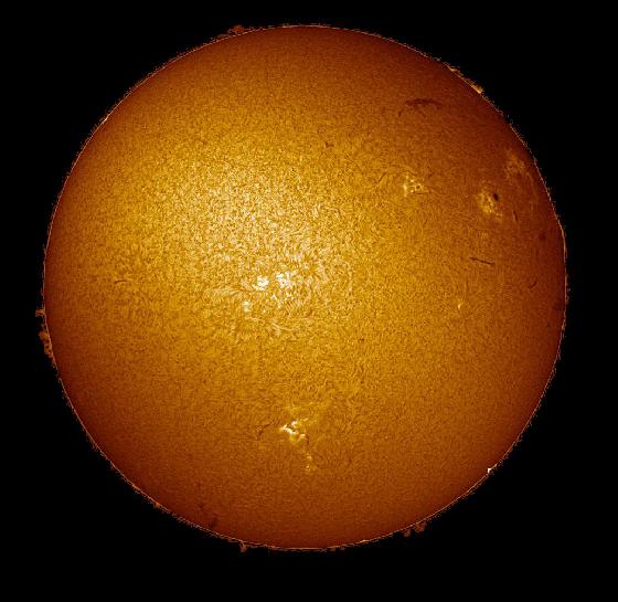 Soleil H-alpha et Calcium12/07/14