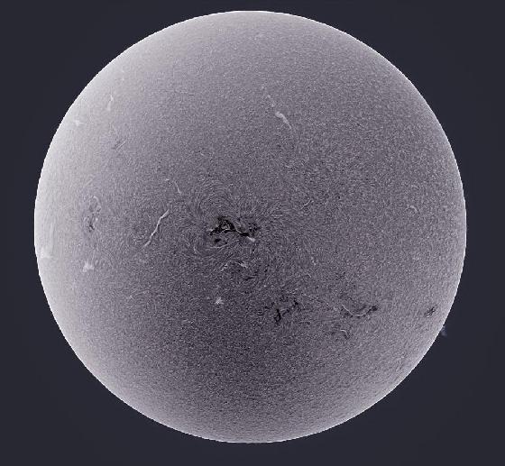 FIRST SUN 2015 H-ALPHA AND CALCIUM IMAGE 04/01/15