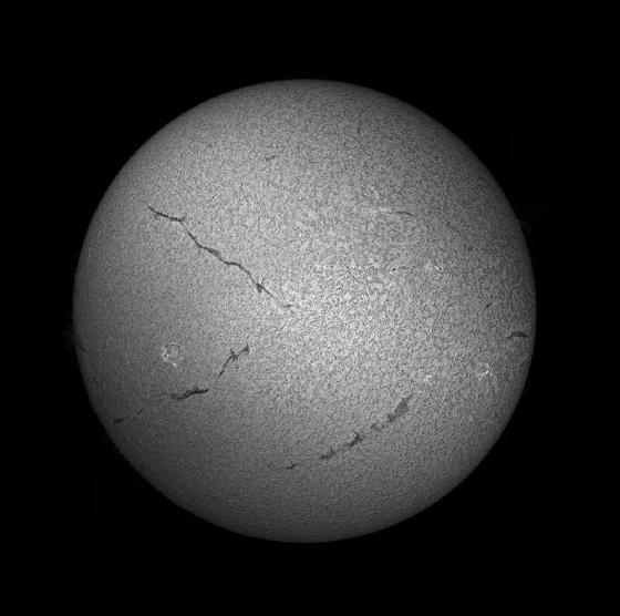 SUN H-ALPHA CORONADO 60MM DS WITH DMK41 25/05/15
