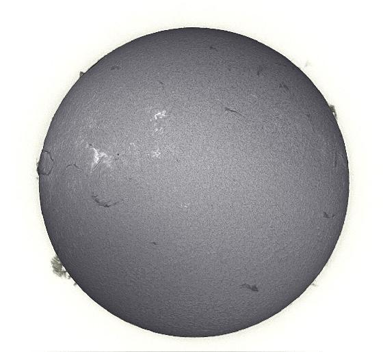 SUN H-ALPHA CORONADO SOLARMAX II 60MM WITH DMK41 13/03/16