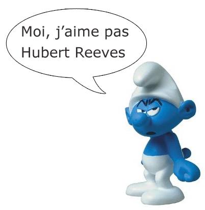 Humour : schtroumpf grognon