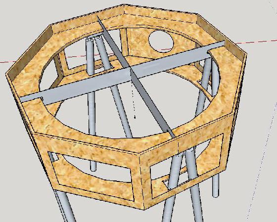 cage secondaire cage secondaire