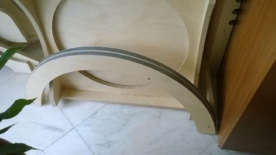 Tourillon vernis et formica