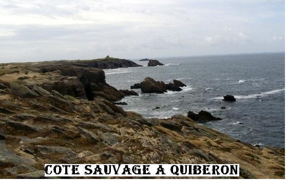 c&ocirc;te sauvage &agrave; Quiberon
