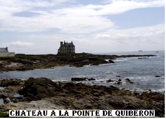 ch&acirc;teau &agrave; Quiberon