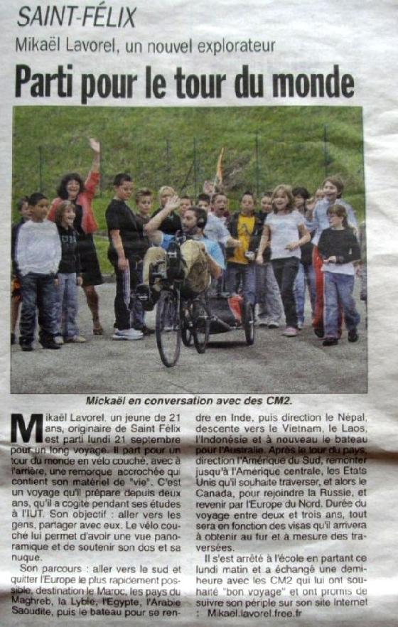 tour du monde en v&eacute;lo