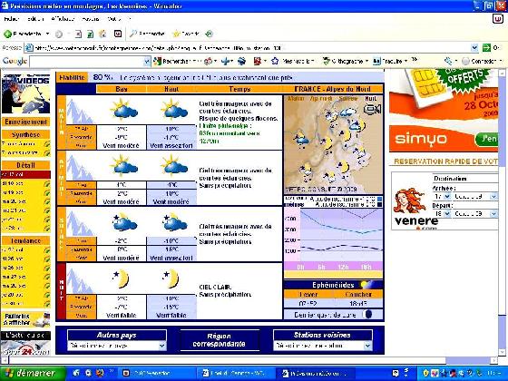 m&eacute;t&eacute;o savoyarde