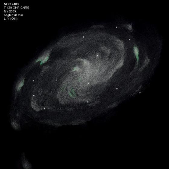 ngc 2403 par Serge Vieillard