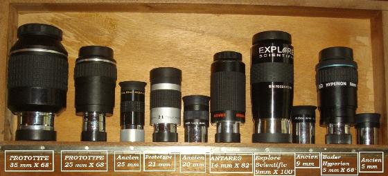 gamme oculaires