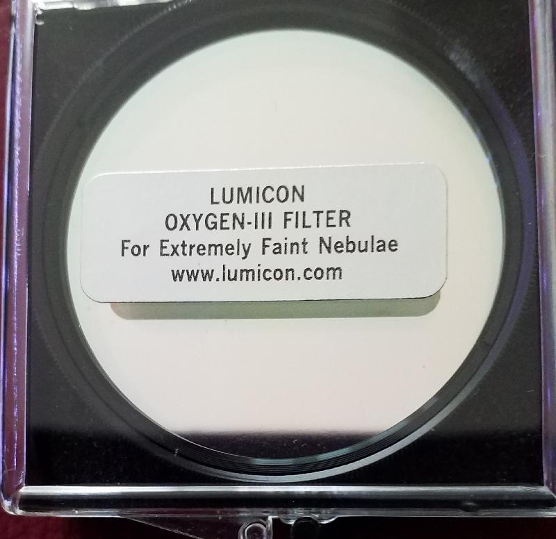 Filtre Oxygen-III Lumicon 2 pouces