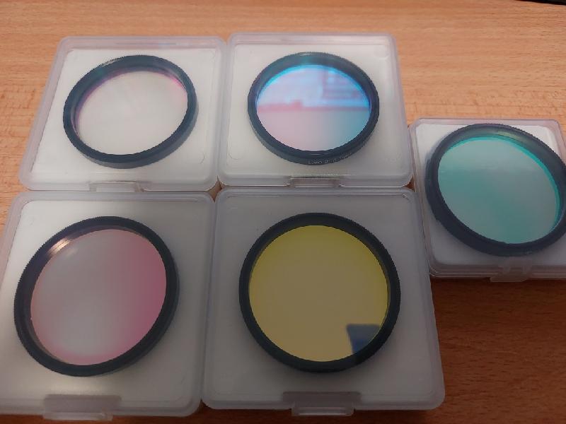 Filtres ZWO LRVB + Ha 7nm, 48mm Filtres ZWO LRVB + Ha 7nm, 48mm