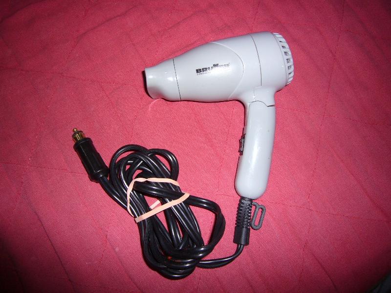 Seche cheveux 12V 