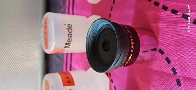 Lot oculaires MEADE 4000 année 2003