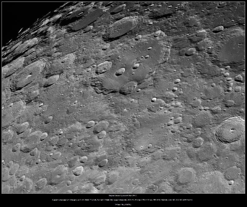 Mosaïque lunaire Clavius Tycho 07 04 17 Mosaïque lunaire Clavius Tycho 07 04 17