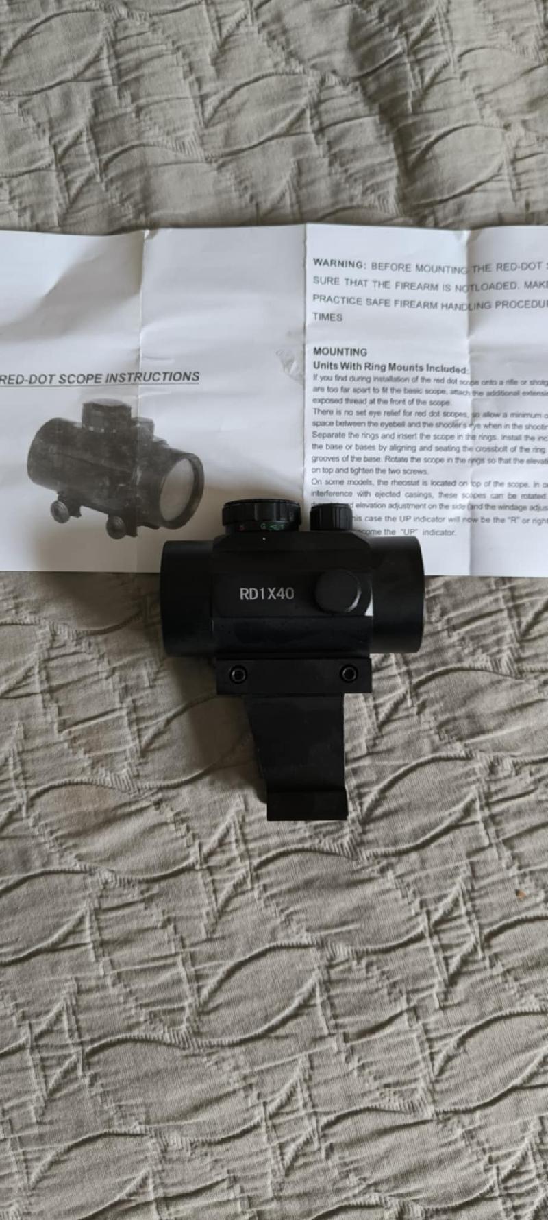 Chercheur TS-Optics LED Red Dot Finder